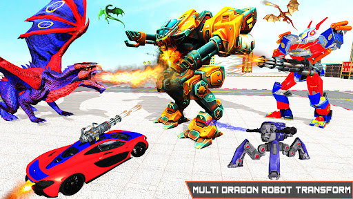Flying Dragon Robot War Screen 2