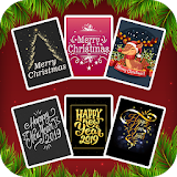 Christmas & New Year 2021 Card icon