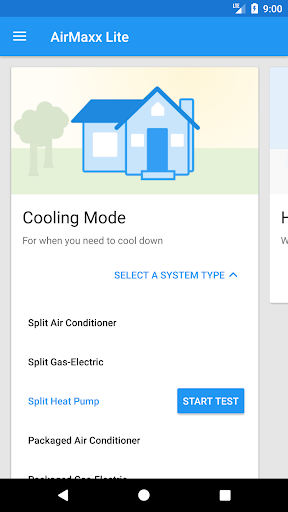 Android application AirMaxx Lite screenshort