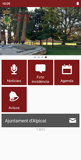 Android application Ajuntament d'Alpicat screenshort