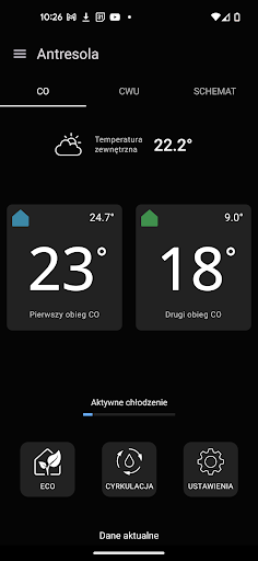 Android application Euros Smart screenshort