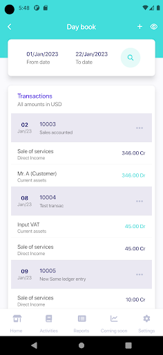 Ease Accounting Screen 2