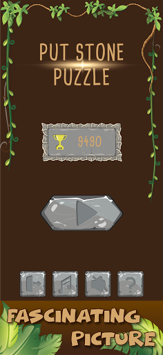 Android application Put Stone Puzzle screenshort