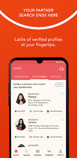 Techie Matrimony-Marriage App Screen 3