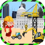 US President House Construction: Builder Simulator icon