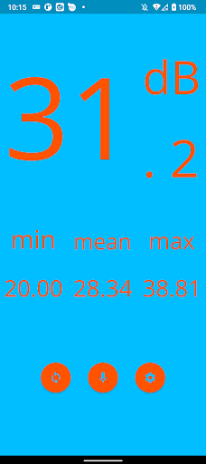 dB Meter Sound Level Meter Screen 3