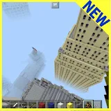 New Craft city. Minecraft map icon
