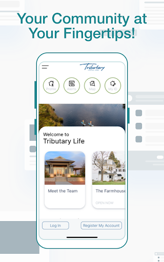 Android application Tributary Life screenshort
