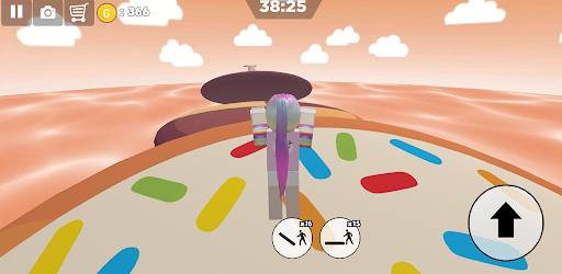 Android application Chocolate Cookies Parkour Girl screenshort