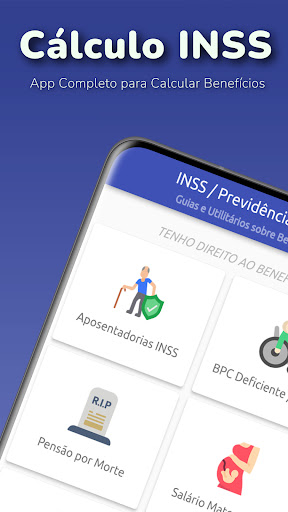 Android application Calculadora INSS: Benefícios screenshort