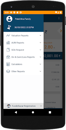 Wise Investments Screen 3