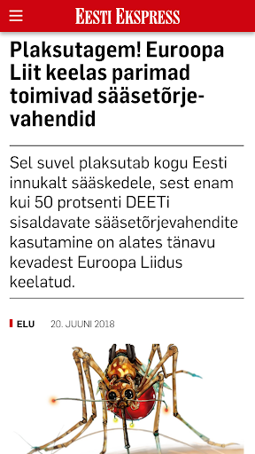 Eesti Ekspress screenshot 3