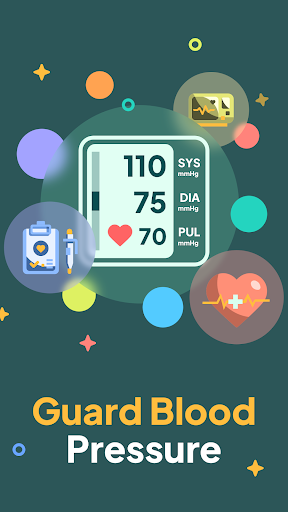 Android application Guard Blood Pressure-BP Record screenshort