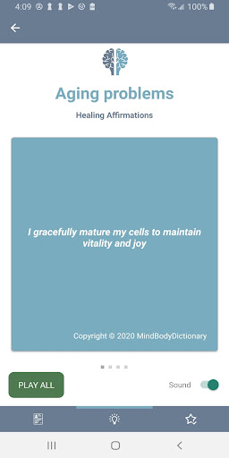 Mind Body Dictionary Screen 3