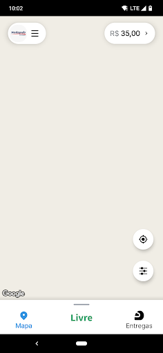 Android application No Rapido - Entregadores screenshort