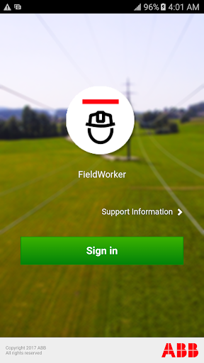 Android application ABB Ellipse WFM FieldWorker screenshort