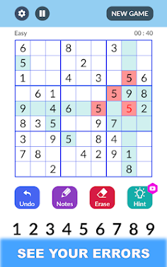 Sudoku : Classic Sudoku Puzzle - Screenshot 4