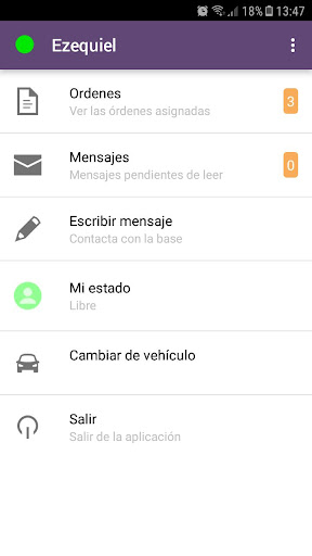 InvesFleetMobile Screen 2