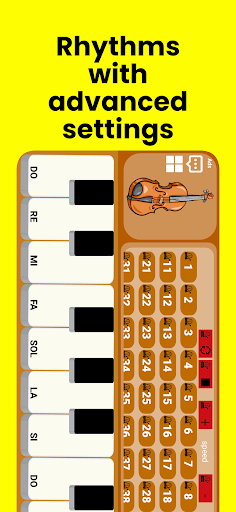 Violin keyboard Screen 3