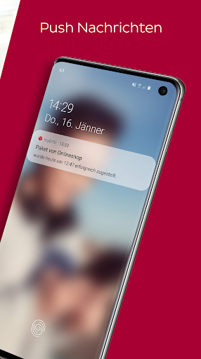 myDPD Screen 2