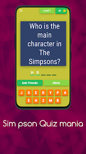 SIM PSON QUIZ MANIA