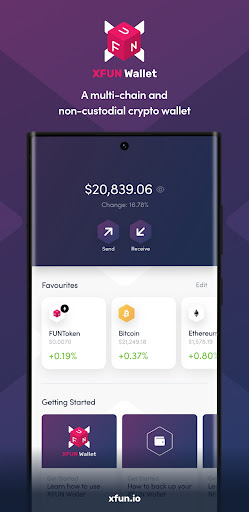 XFUN Wallet Screen 2