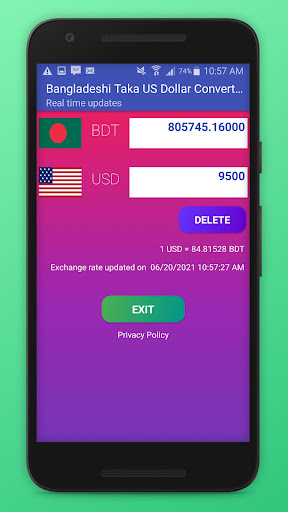 BDT TO USD Screen 2