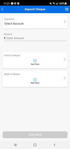 Summerland Credit Union App Screen 3