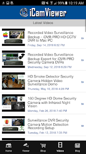 iCamViewer IP Camera Viewer Screenshot