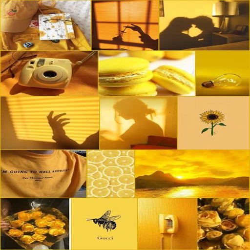 yellow aesthetic wallpaper
