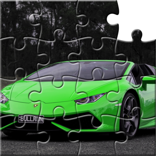 Jigsaw Puzzles Cars & Animals logo