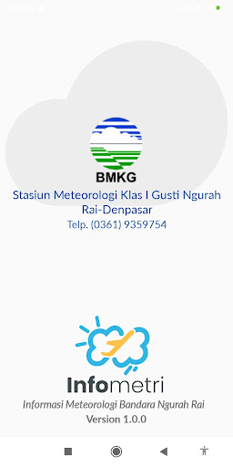 Android application Infometri | BMKG screenshort