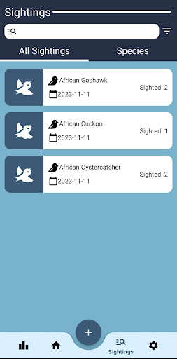BirdTrail Screen 2