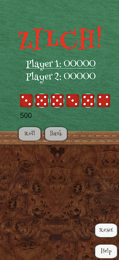 Zilch Dice Game Screen 3