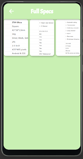 z59 ultra smart watch guide Screen 2