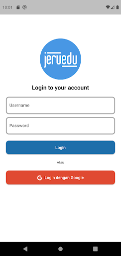 Android application Jeruedu School screenshort