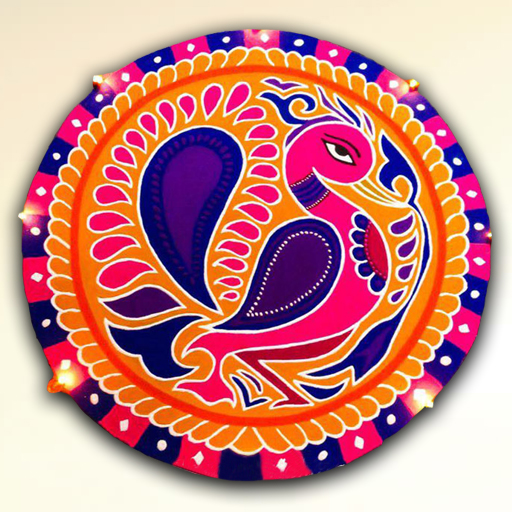 How To Draw Rangoli Videos logo