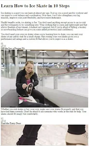How to Do Ice Skating