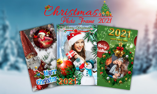 Android application Christmas Photo Frame 2022 screenshort