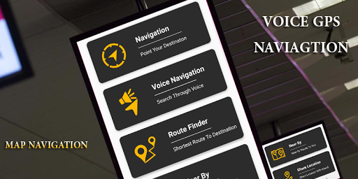 Android application Voice GPS Navigation,Direction screenshort