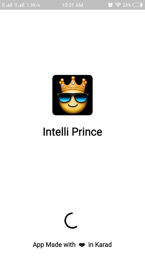 Android application Intelli Prince - AI Companion screenshort