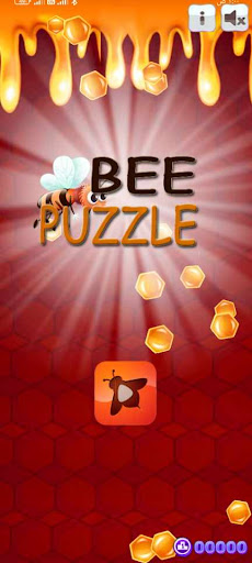 Android application Bee Puzzel screenshort