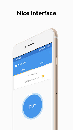 Android application Work Attendance - Time tracker screenshort