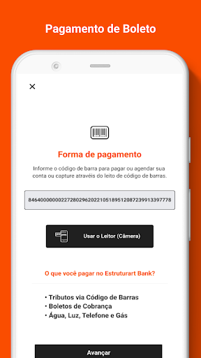 Estruturart Bank Screen 3
