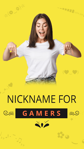 Android application Nickname Generator: Name Style screenshort