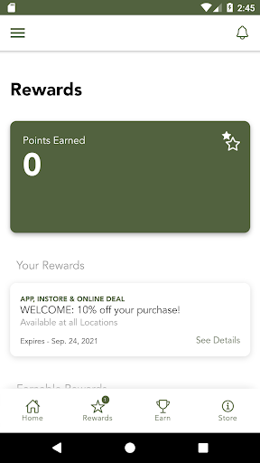 Android application Maries Beauty Salon screenshort
