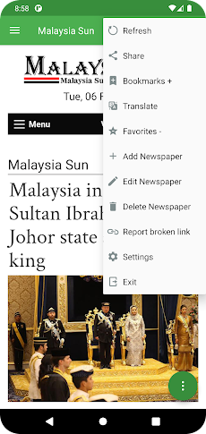 Akhbar Malaysia - semua beritaのおすすめ画像3