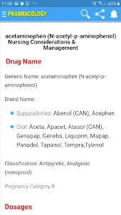 Pharmacology & Drug Study App