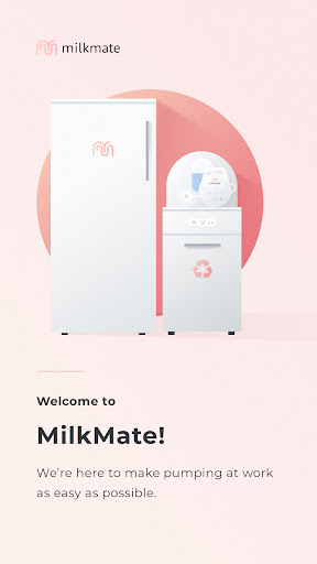 Android application MilkMate screenshort