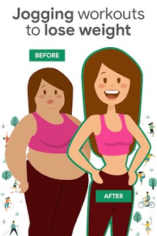 ジョギング  アプリ: 体重減少のための 距離測定のおすすめ画像1